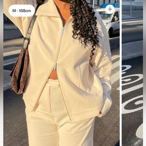 Djerf Avenue First Choice Jacket Cream in S